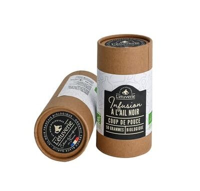 Infusion à l&rsquo;ail noir bio « coup de pouce » 50g