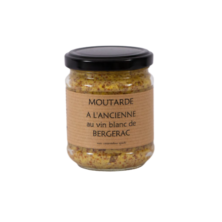 Moutarde à l’ancienne au Bergerac 200g