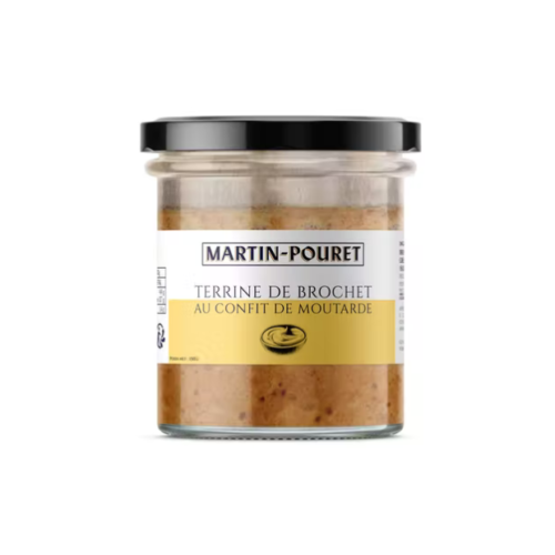 Terrine brochet confit de moutarde 150g