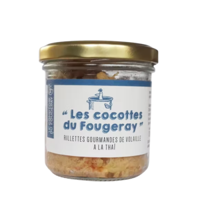 Rillettes de volaille à la Thaï 120g