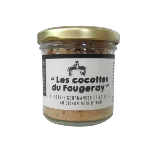 Rillettes de volaille citron noir d&rsquo;Iran 120g