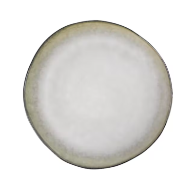 Assiette Plate Shadow Nacre