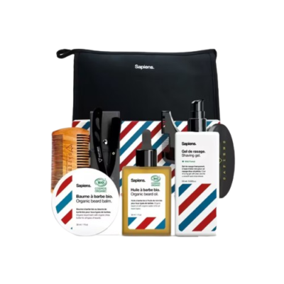 Coffret cadeau KIT Barbe & Rasage Soins complet