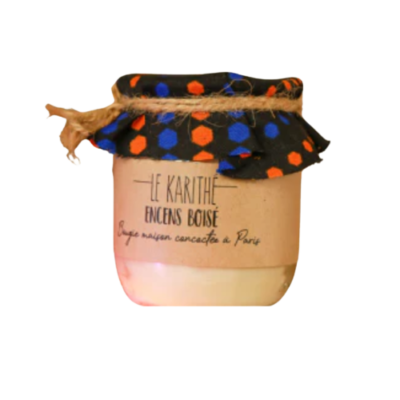 Bougie parfumée, Encens Boisé