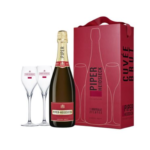 Coffret Cadeau Champagne 1 bouteille + 2 verres