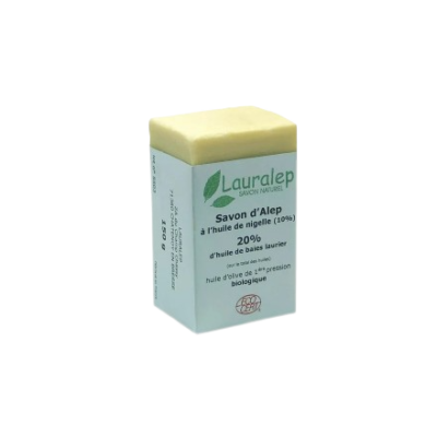 SAVON D&rsquo;ALEP BIO HUILE DE NIGELLE