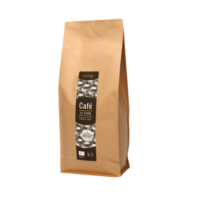 CAFÉ Grain « le cinq » BIO – MOF 800g