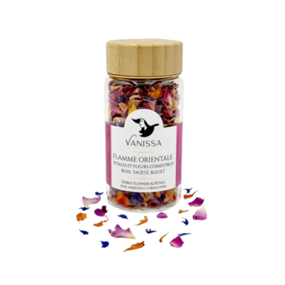 PÉTALES DE FLEURS COMESTIBLES