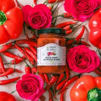 Pâte de Piment aux Pétales de Rose